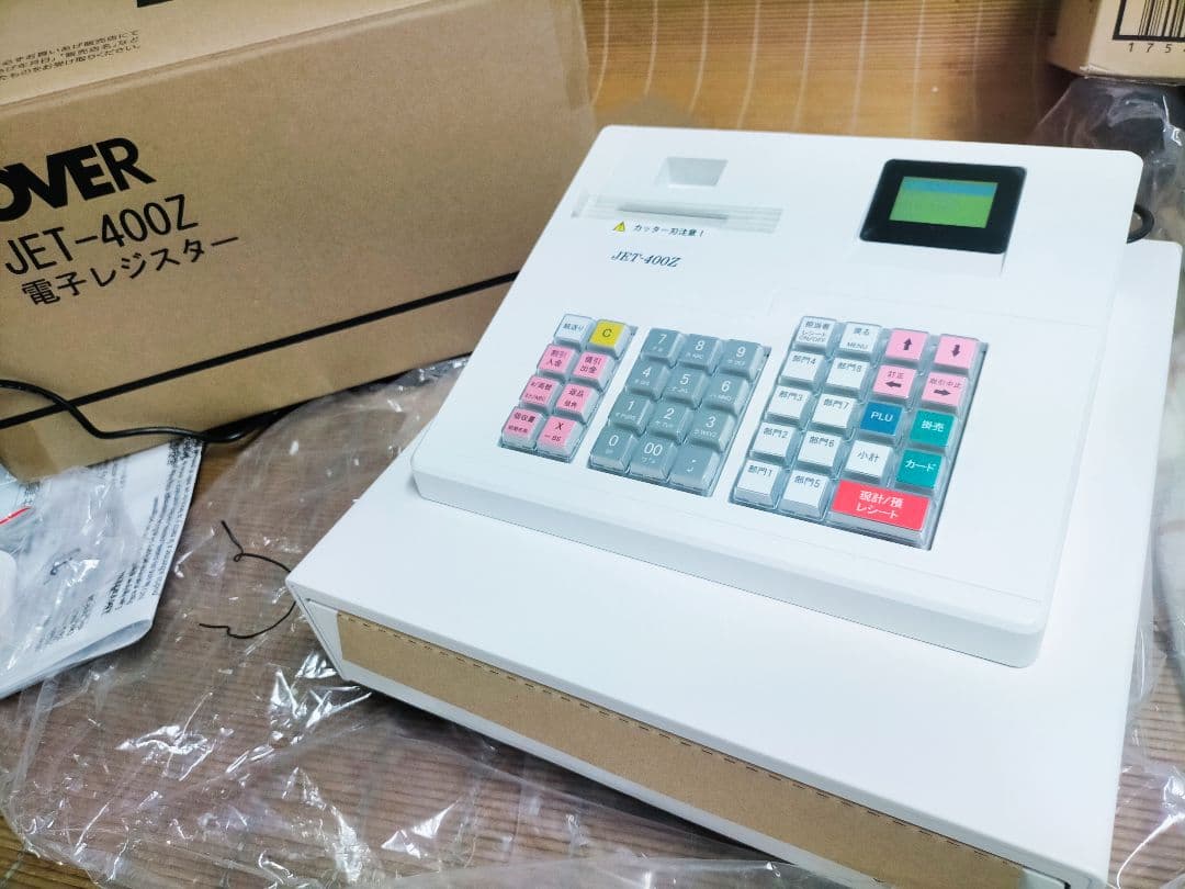 クローバーレジスター　JET-400Z　新品　人気感熱紙送料無料　099977