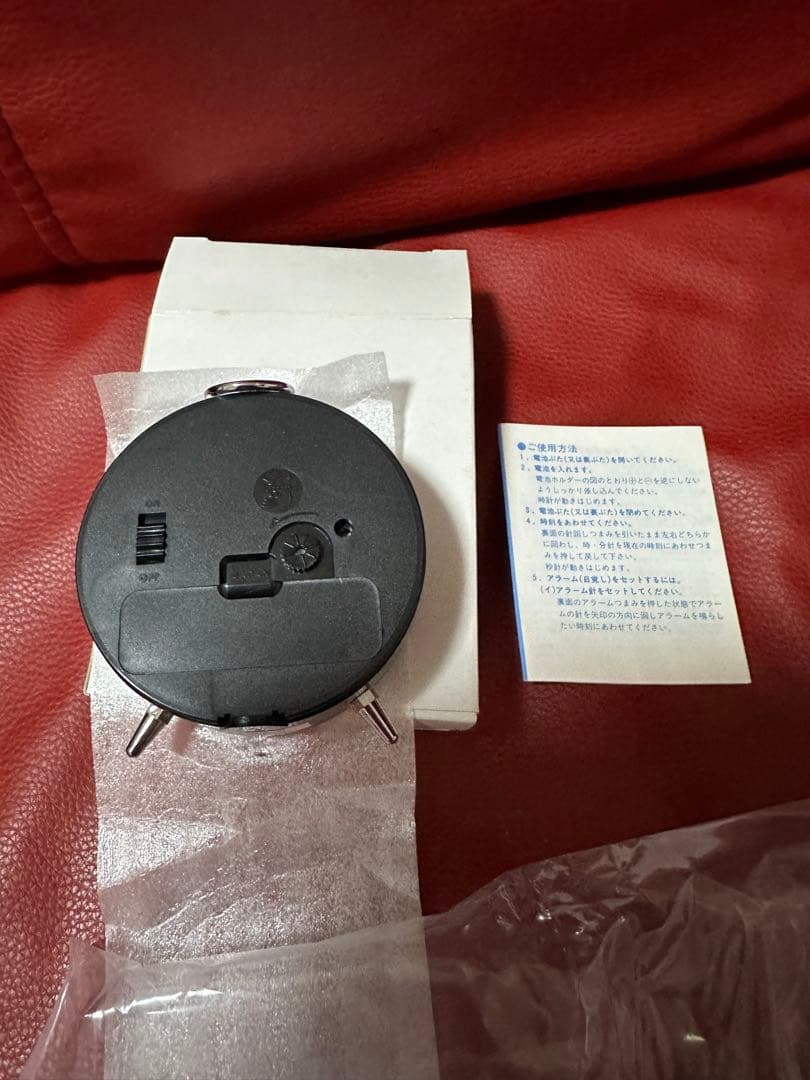 新品！非売品！デザート懸賞品　目覚まし時計　HIPにロリポップ　冨永裕美