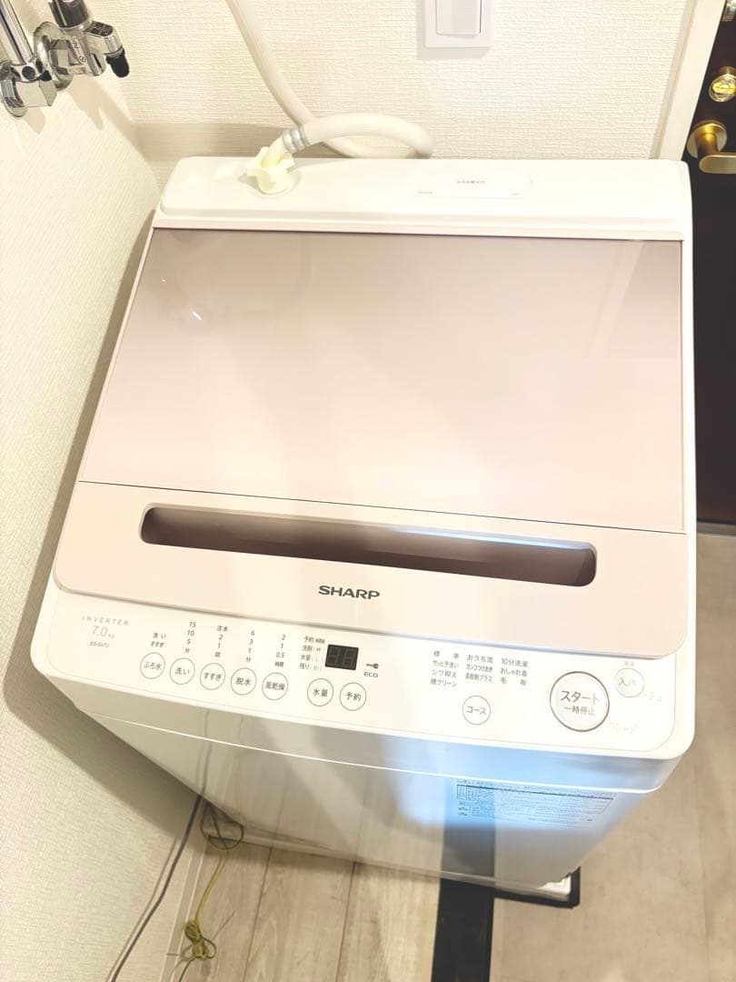 SHARP 縦型洗濯機 ES-GV7J