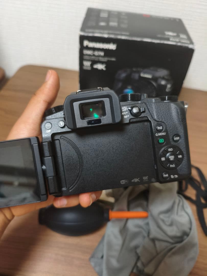 シャッター回数1,333回 Panasonic Lumix DMC-G7H