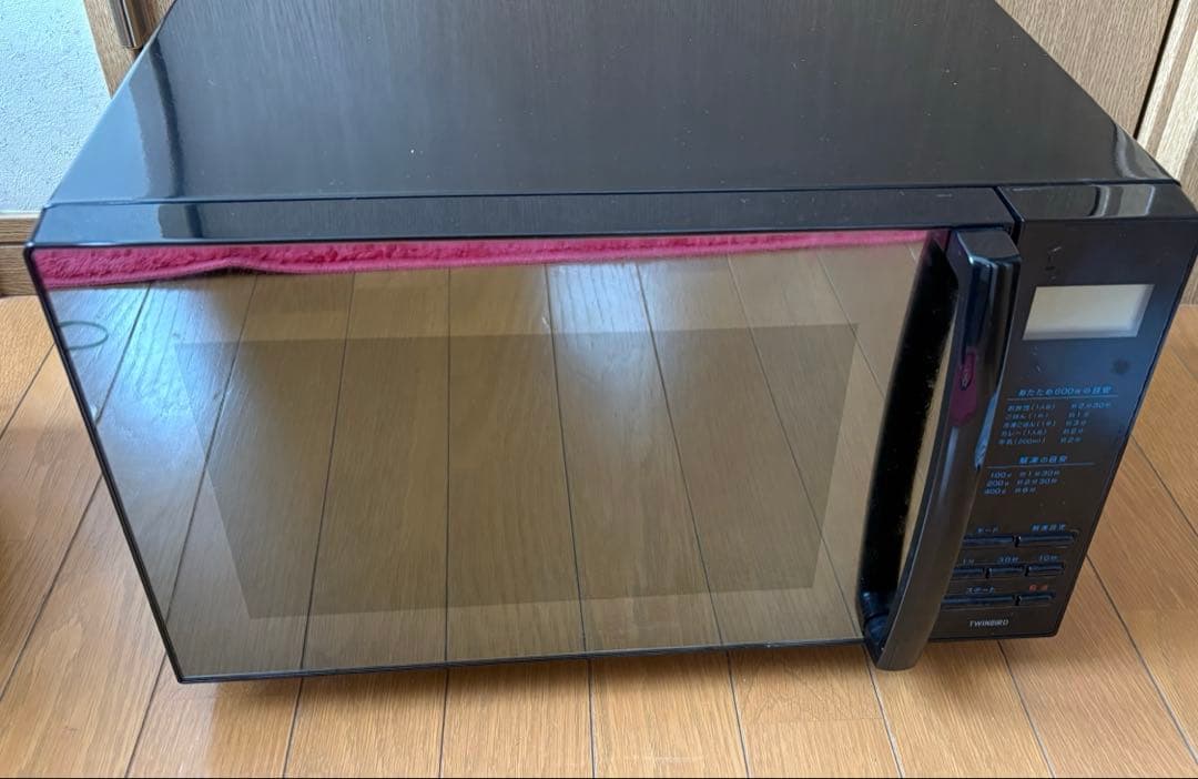 TWINBIRD ミラーガラスフラット電子レンジ　DR-4259型