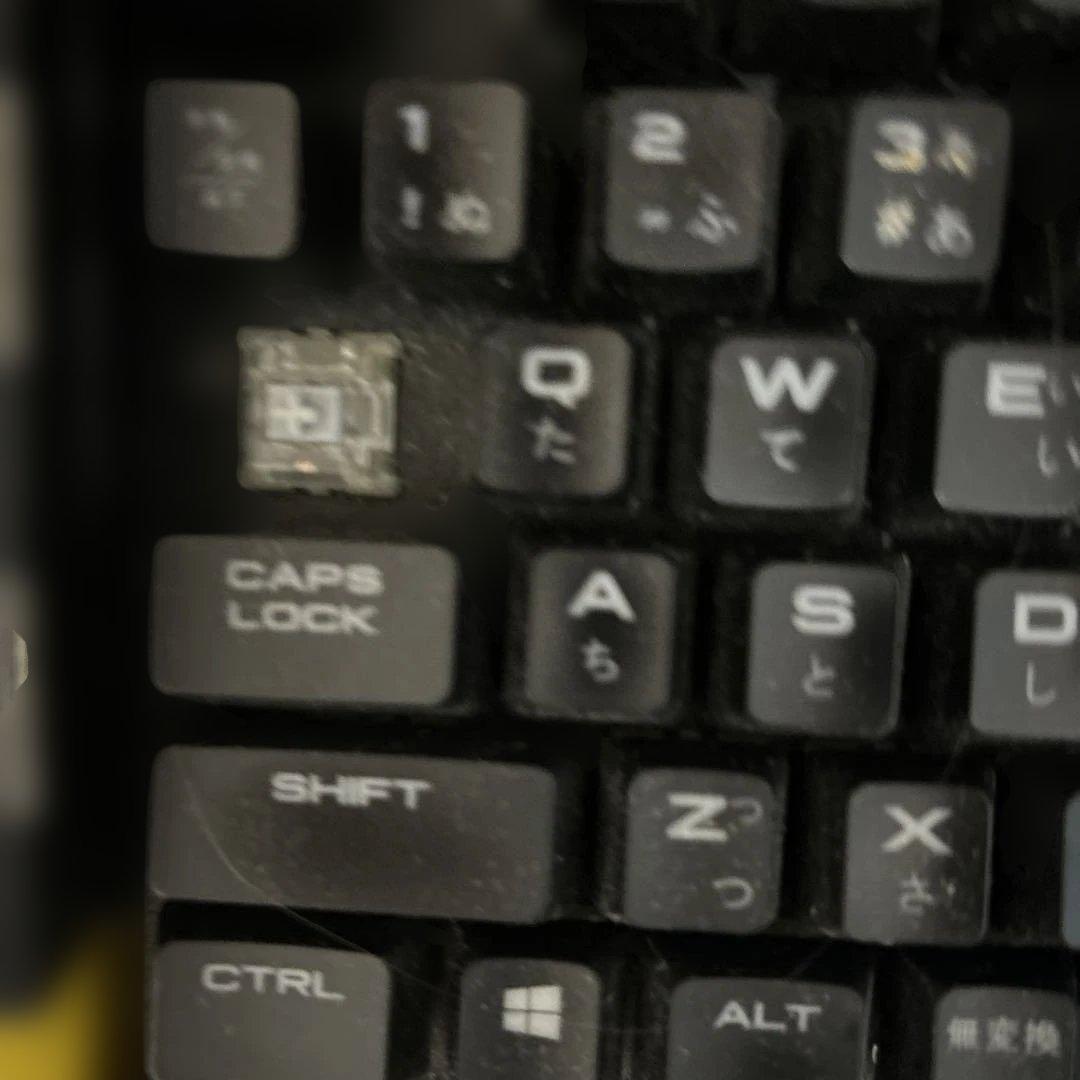 Corsair &Logicool（銀軸と無軸）
