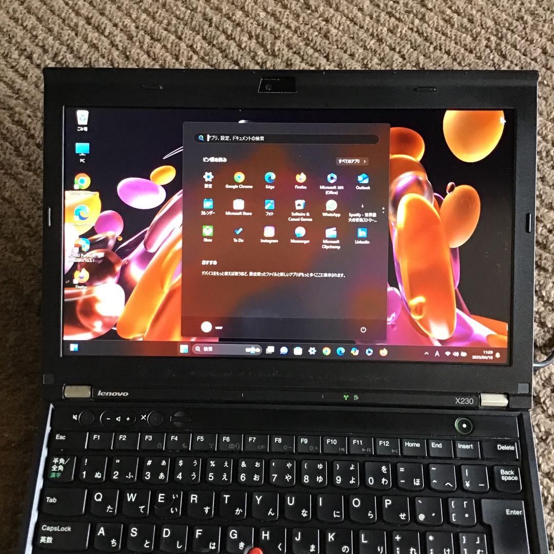 ★超速※訳ありThinkPad X230 Win11Pro Corei5/SSD