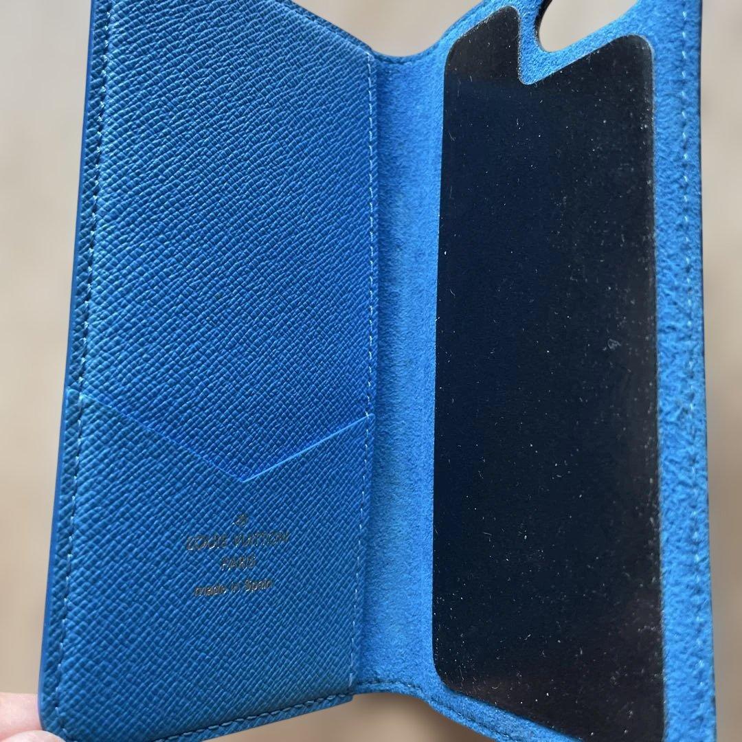 ルイヴィトン：モノグラム iPhoneケース カバーSE 7 8 手帳型 箱あり