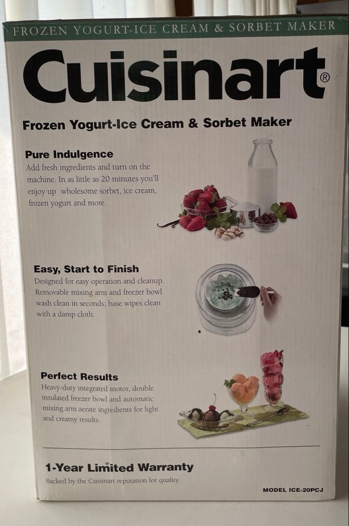 Cuisinart クイジナート: ICE-20PCJ