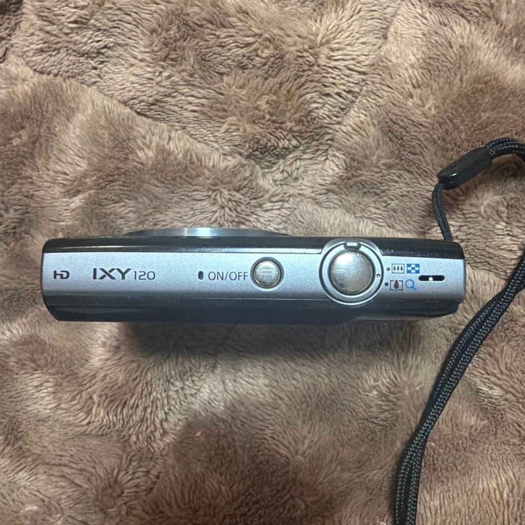 Canon キャノン IXY120 ブラック 黒 デジカメ　デジタルカメラ