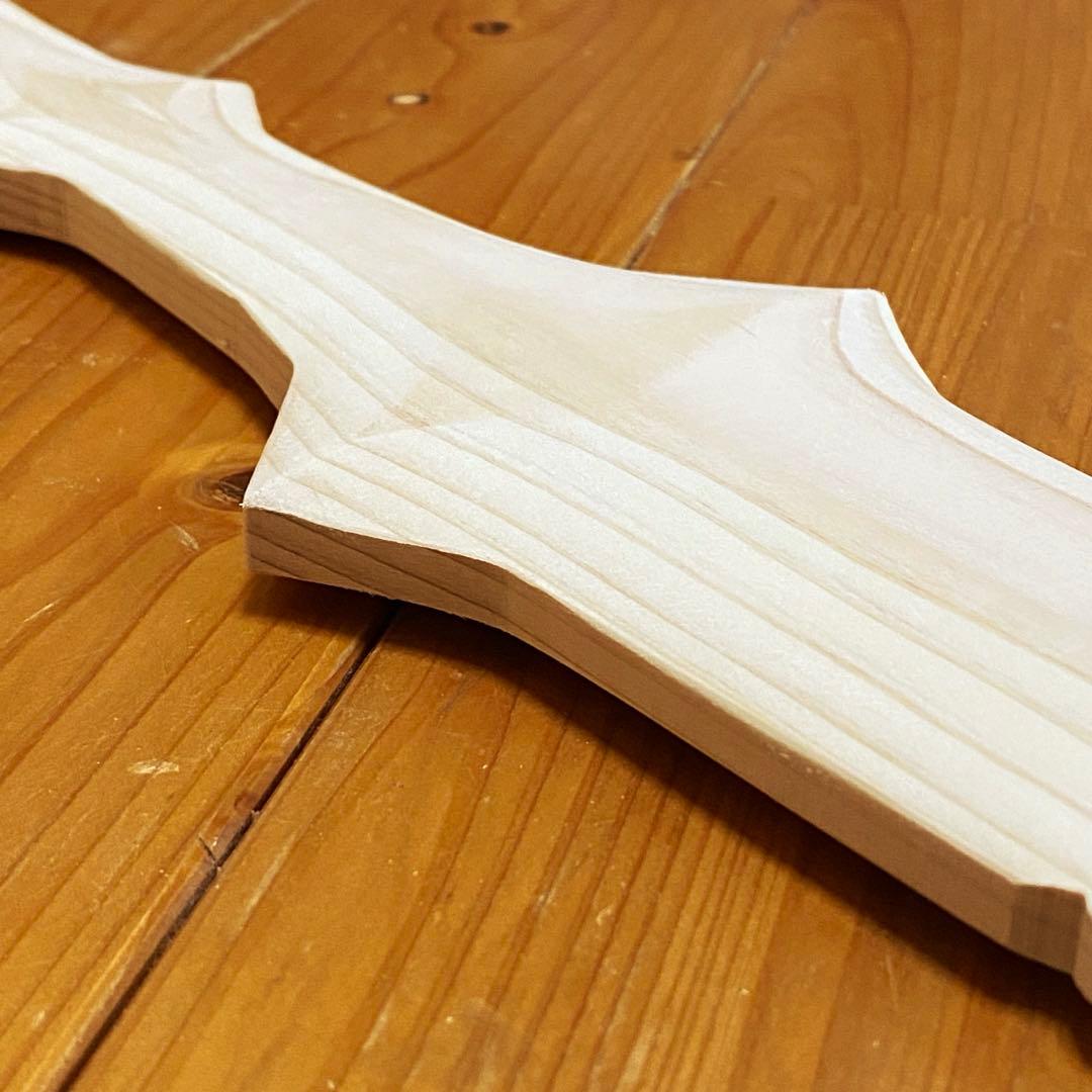 古代木剣　檜造り(木剣　剣　木刀　wood sword)