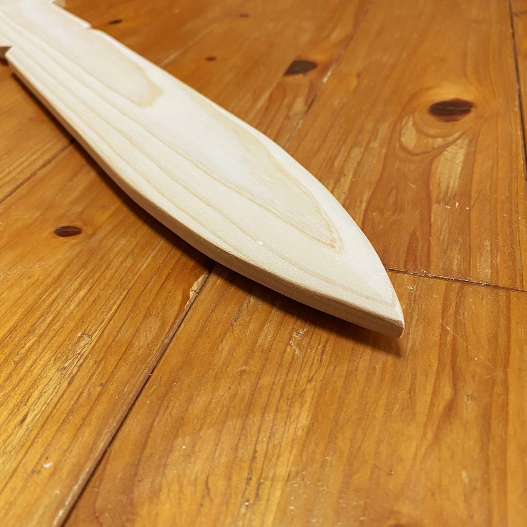 古代木剣　檜造り(木剣　剣　木刀　wood sword)