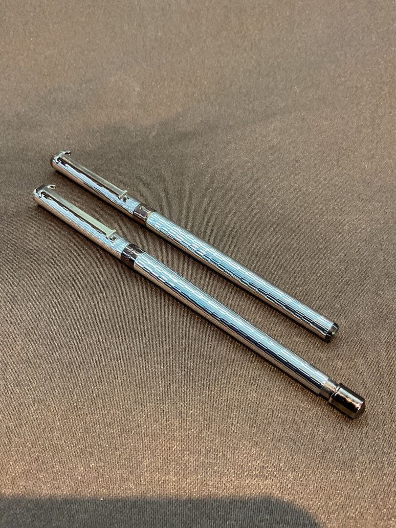 ティファニー&トヨタ　シルバーボールペン2本セット　　　　　　　1796