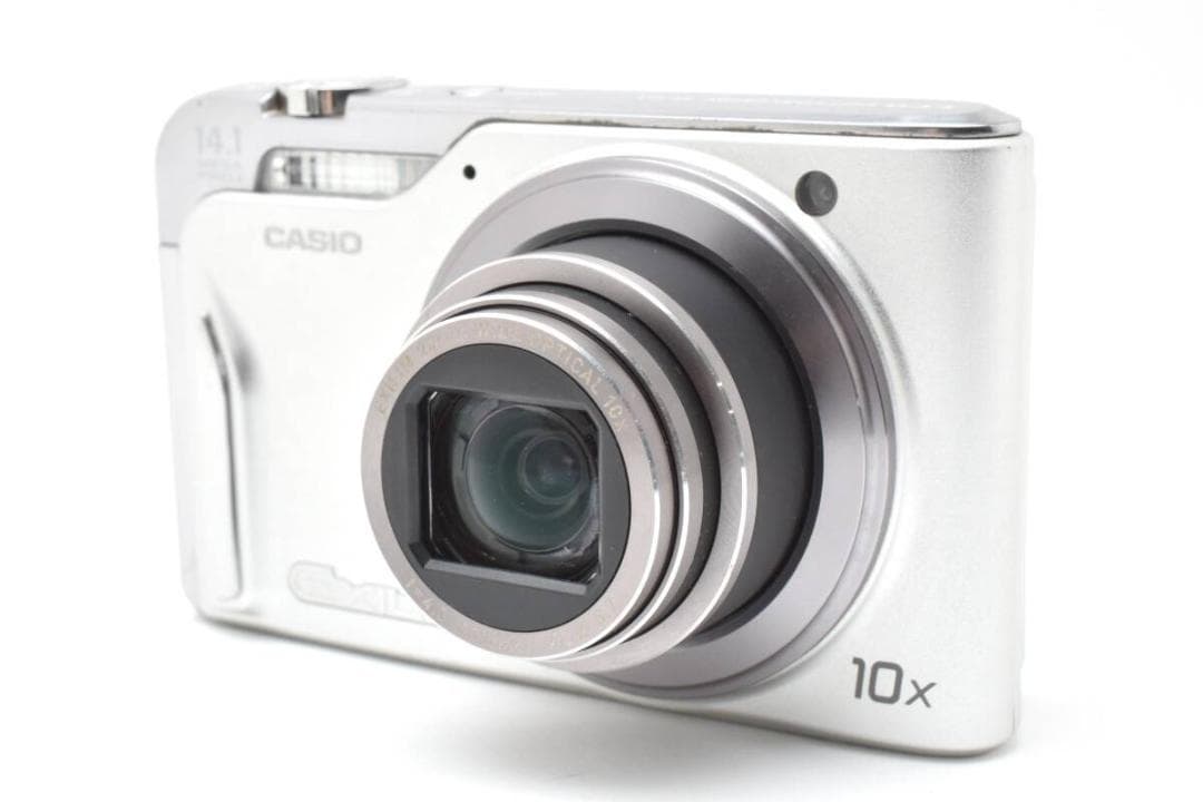 極美品 カシオ　CASIO EXILIM EX-H15 シルバー ＃A490