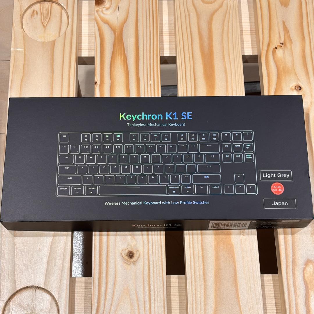 【美品・相談可】Keychron K1SE 茶軸 日本語JIS 白色LED