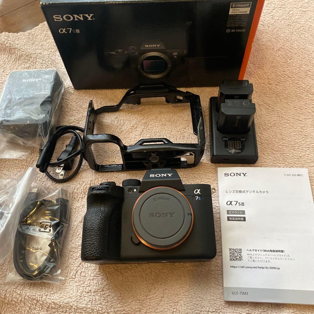 SONY a7sIII (ILCE-7SM3) バッテリー×2