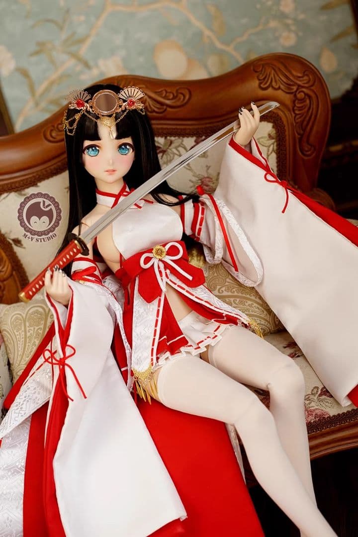 AX509 BJD 1/3 ドール 衣装 人形服 巫女服　ハンドメイド