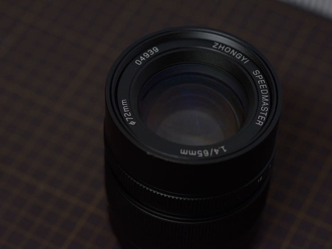 中一光学 SPEED MASTER 65mmF1.4 GFX