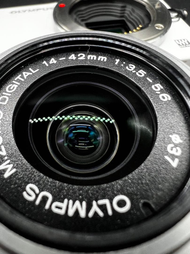 【手ぶれ補正エラーなし】OLYMPUS pen mini E-PM1 ホワイト