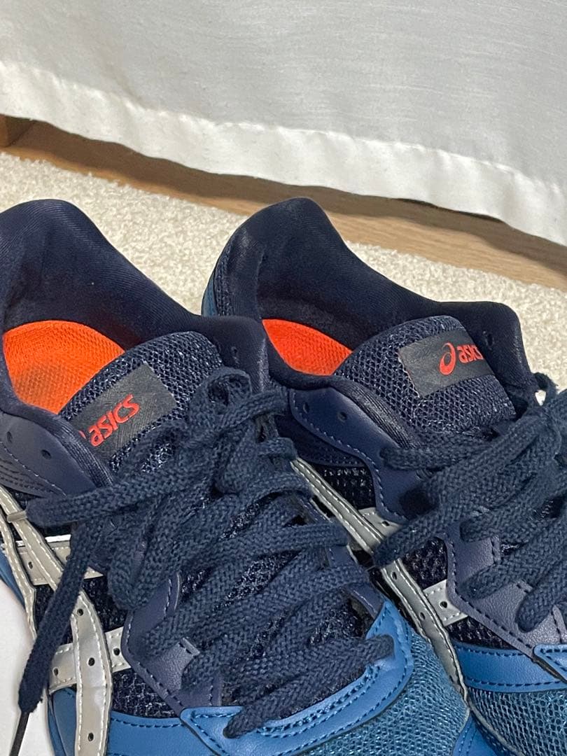 アシックス ASICS 安全靴 CP210 ネイビー オレンジ27.5cm