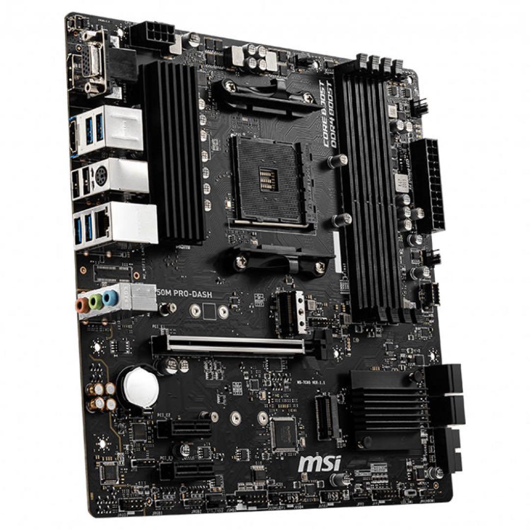 ポ*ん様 マザーボード MSI B550M PRO-DASH パソコン 新品 未