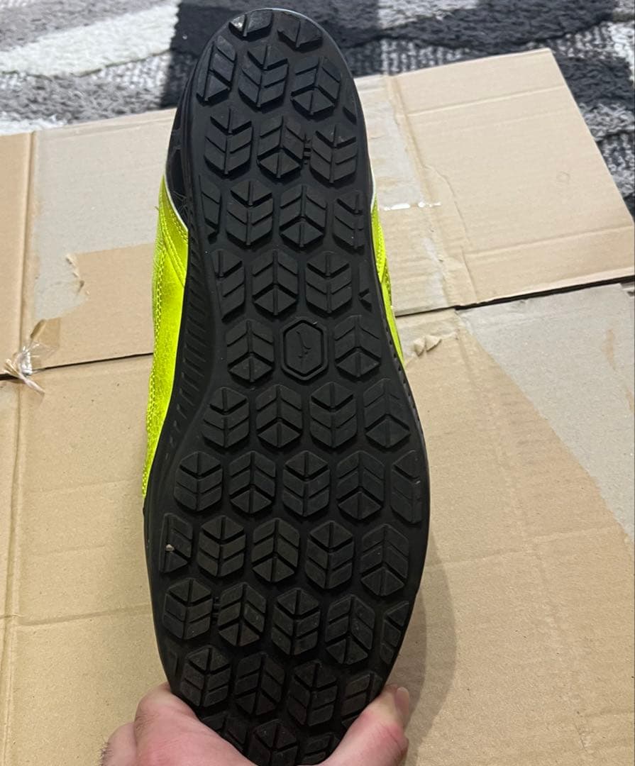 Mizuno 安全靴 ハイカット イエロー/ブラック