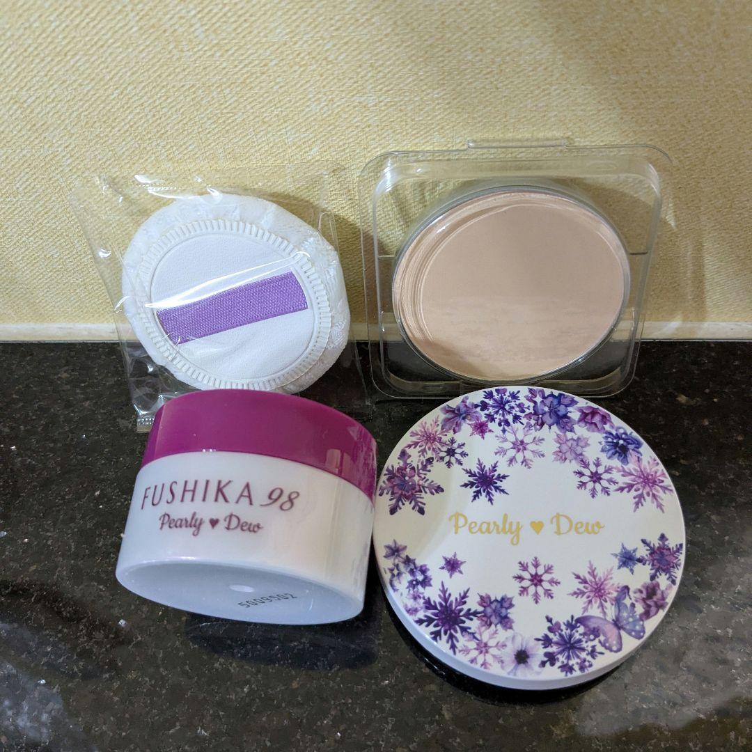 パーリーデュー薬用美白 フェイス＆ボディスキンケアパウダー＆FUSHIKA98