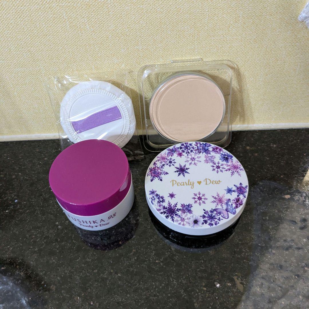 パーリーデュー薬用美白 フェイス＆ボディスキンケアパウダー＆FUSHIKA98