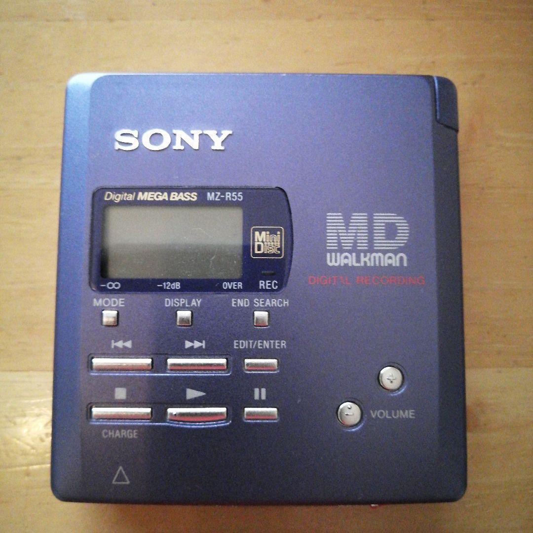 SONY MD ウォークマンMZ -R55 美品