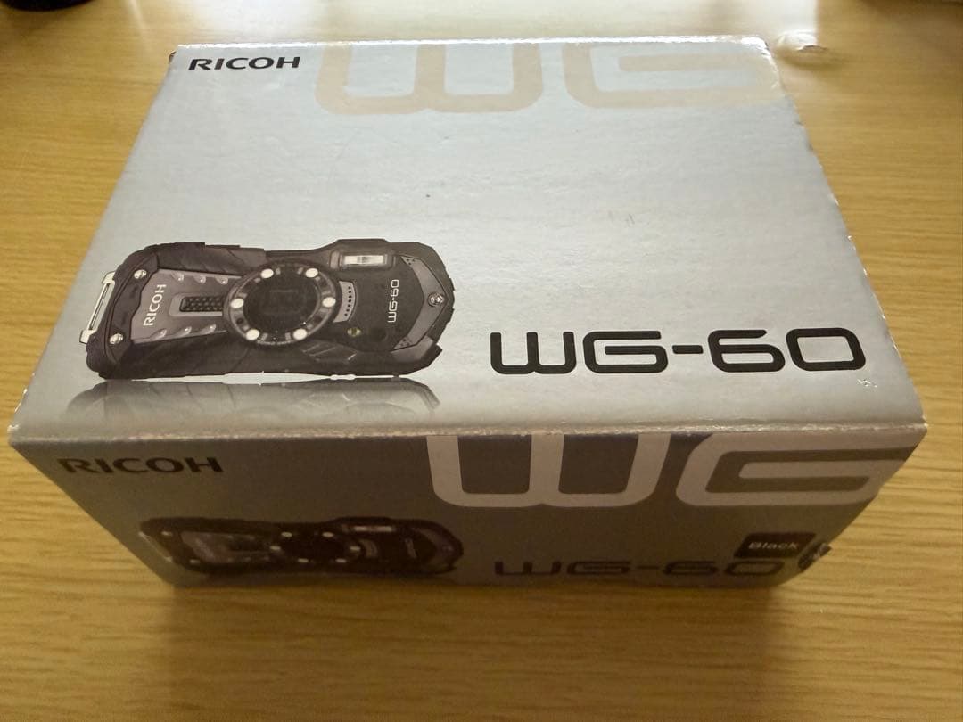 RICOH WG-60 ブラック 防水カメラ