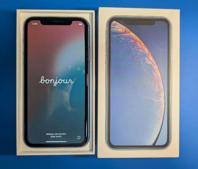 【中古】Apple iPhone XR 128GB 本体 ブルー