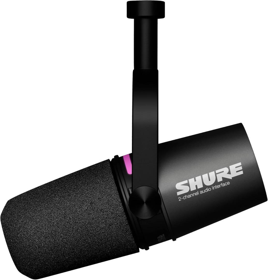 SHURE MV7i スマートマイクロフォン