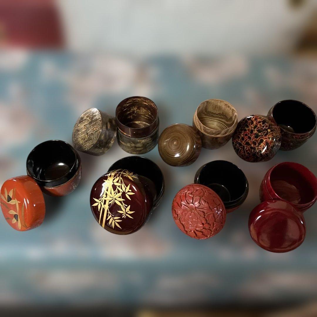 棗 茶道具 茶筅入れ 7点セット
