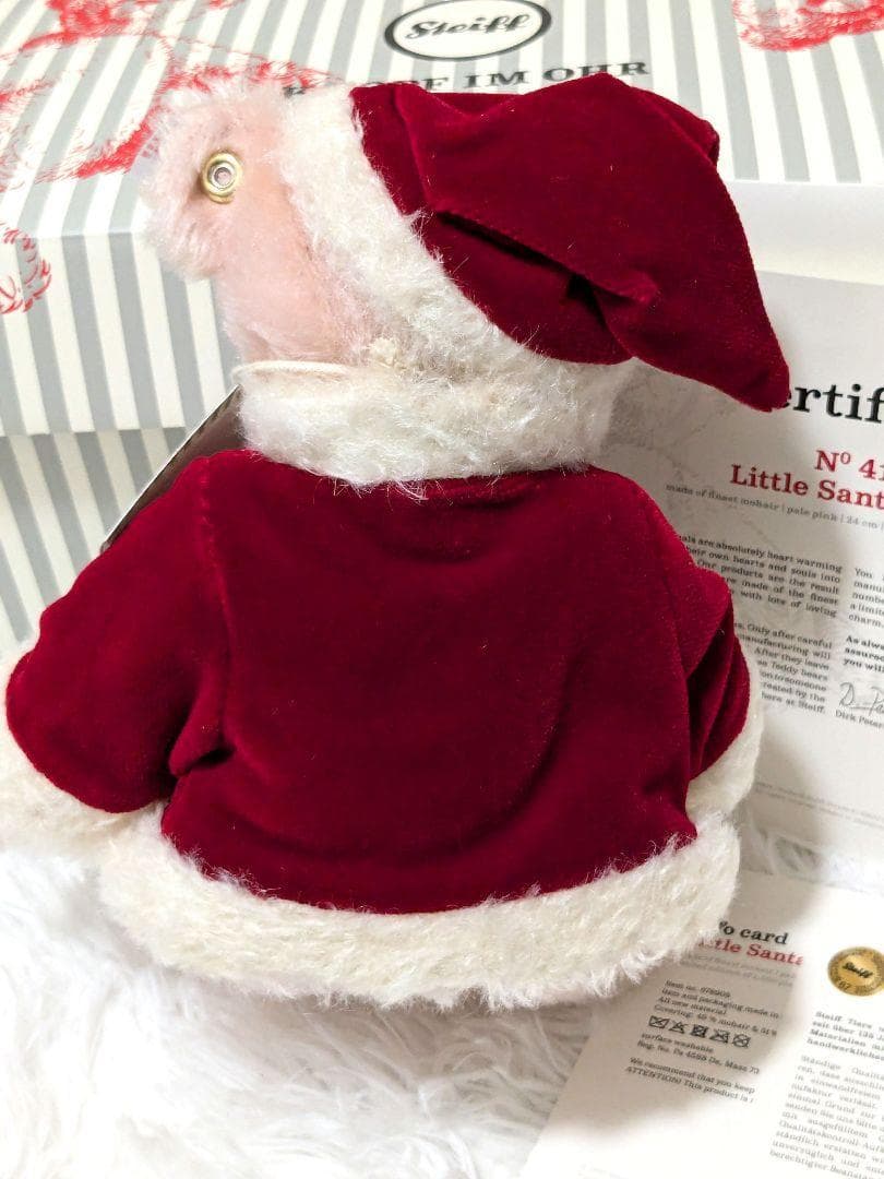 おまけ付♥️steiff 日本限定 シュタイフ テディベア リクリスマス　ギフト