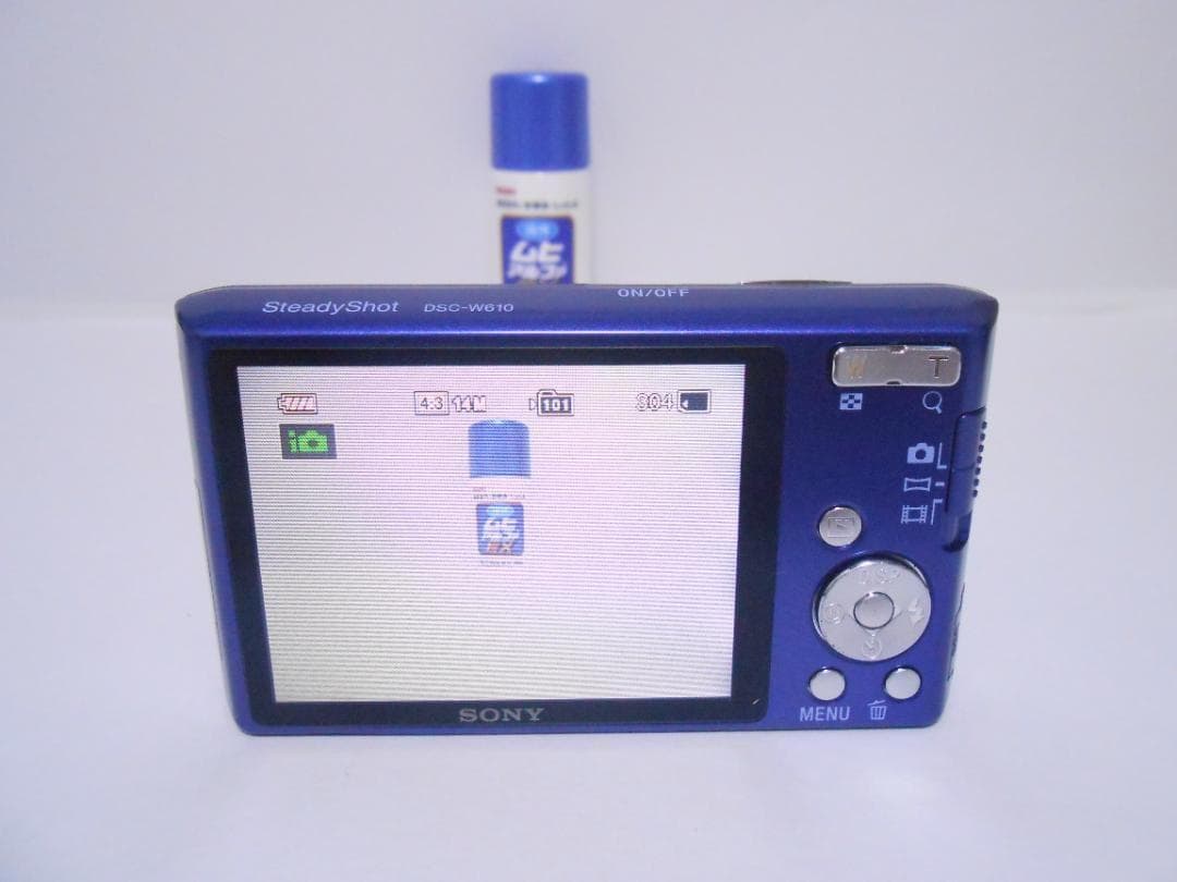 【お値下げ歓迎・美品】SONY Cyber-shot DSC-W610 ブルー