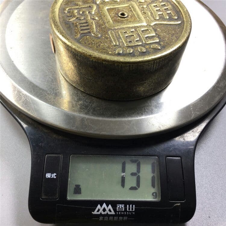 骨董雑品古工芸品真鍮の雫文房書道用品