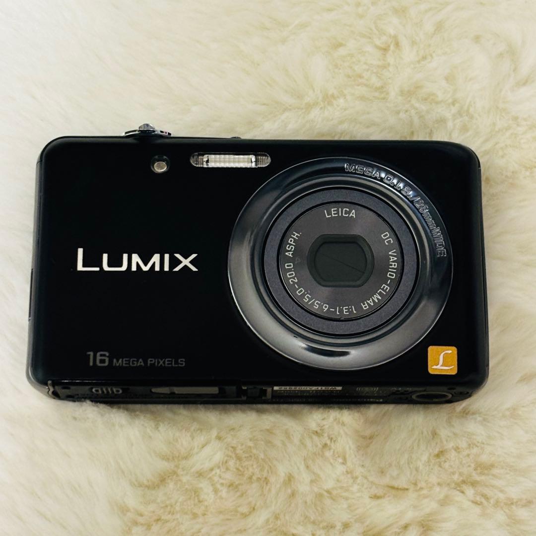 Panasonic　LUMIX DMC-FH7 デジカメ　動作確認済み　ブラック