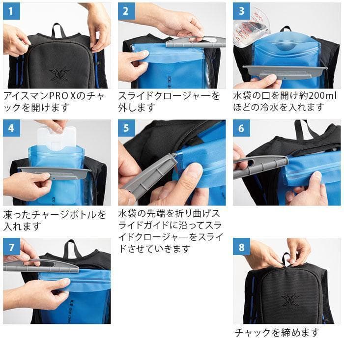 アイスマンPRO-X 　冷水循環の水冷ベスト