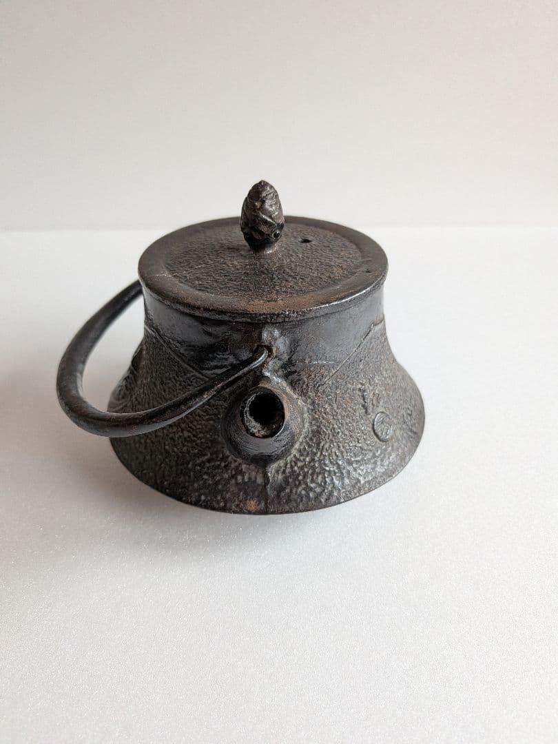 煎茶道具　丸秀　南部鉄器　鉄瓶　急須　茶道