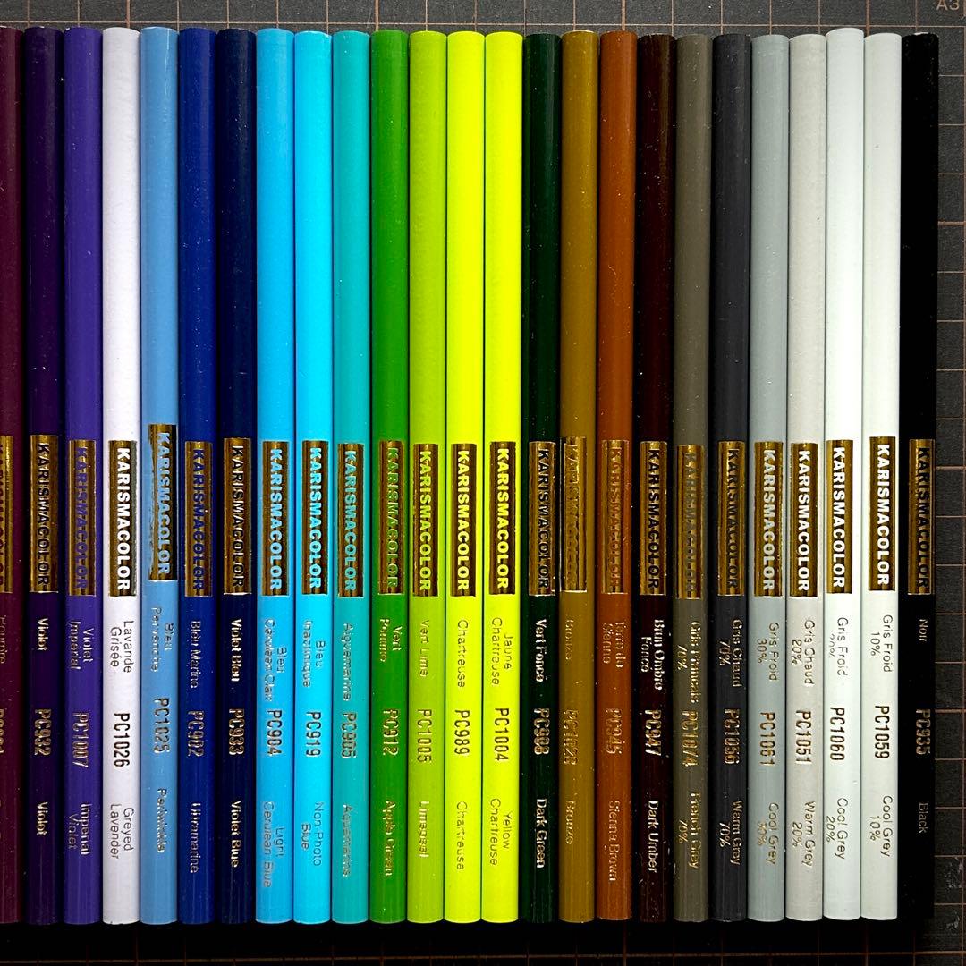 ★新品・未使用★ KARISMA COLORカリスマカラー　油性色鉛筆　40本