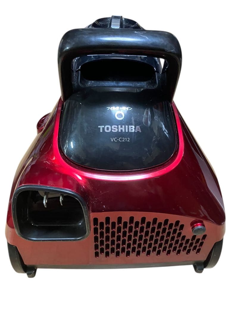 TOSHIBA 東芝　サイクロン掃除機　VC-C212 (R) 13年製　保証付