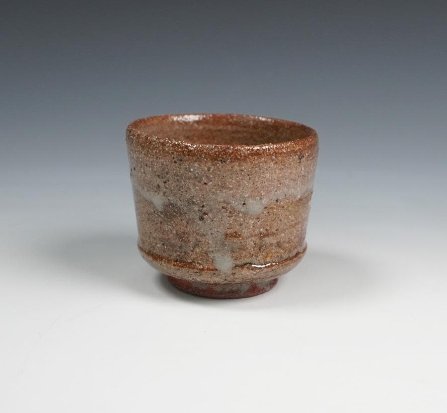中里嘉孝 絵唐津ぐいのみ 盃 共箱 酒器