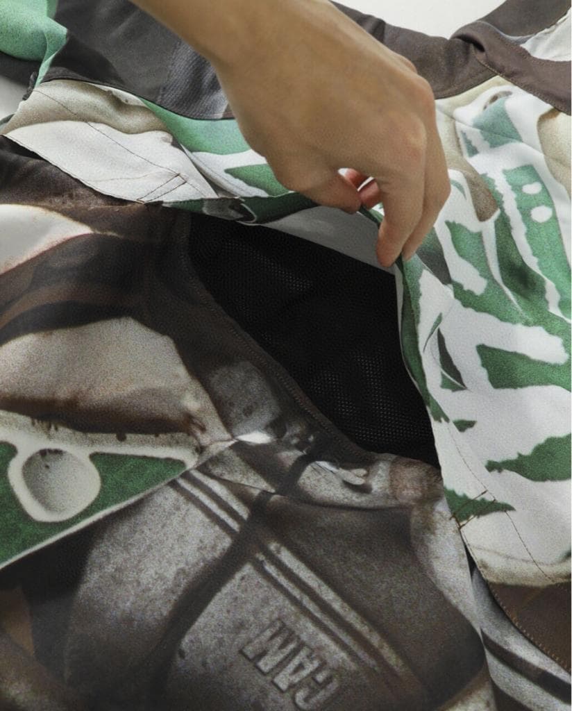 極美品 SS25 Stussy BEACH SHELL BAJA PRINT