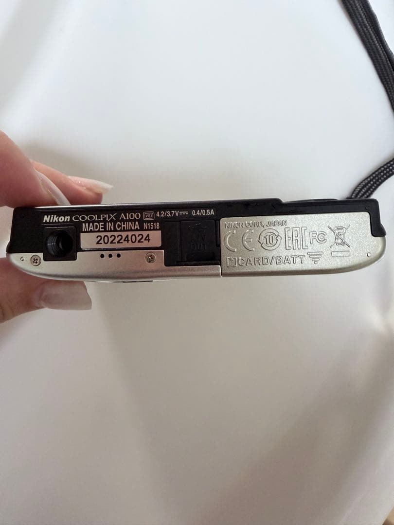 Nikon COOLPIX シルバー コンパクトデジタルカメラ
