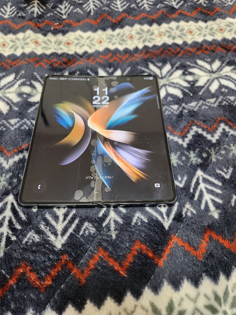 Samsung Galaxy Z Fold4 au版SIMフリー　ジャンク