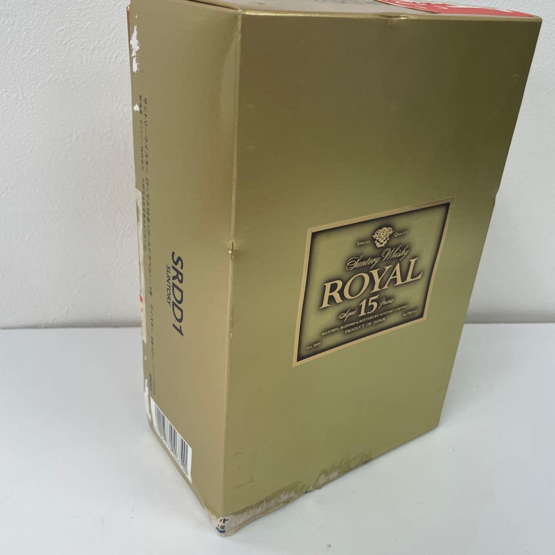 未開封　サントリーローヤル15年　 ゴールドラベル　750ml