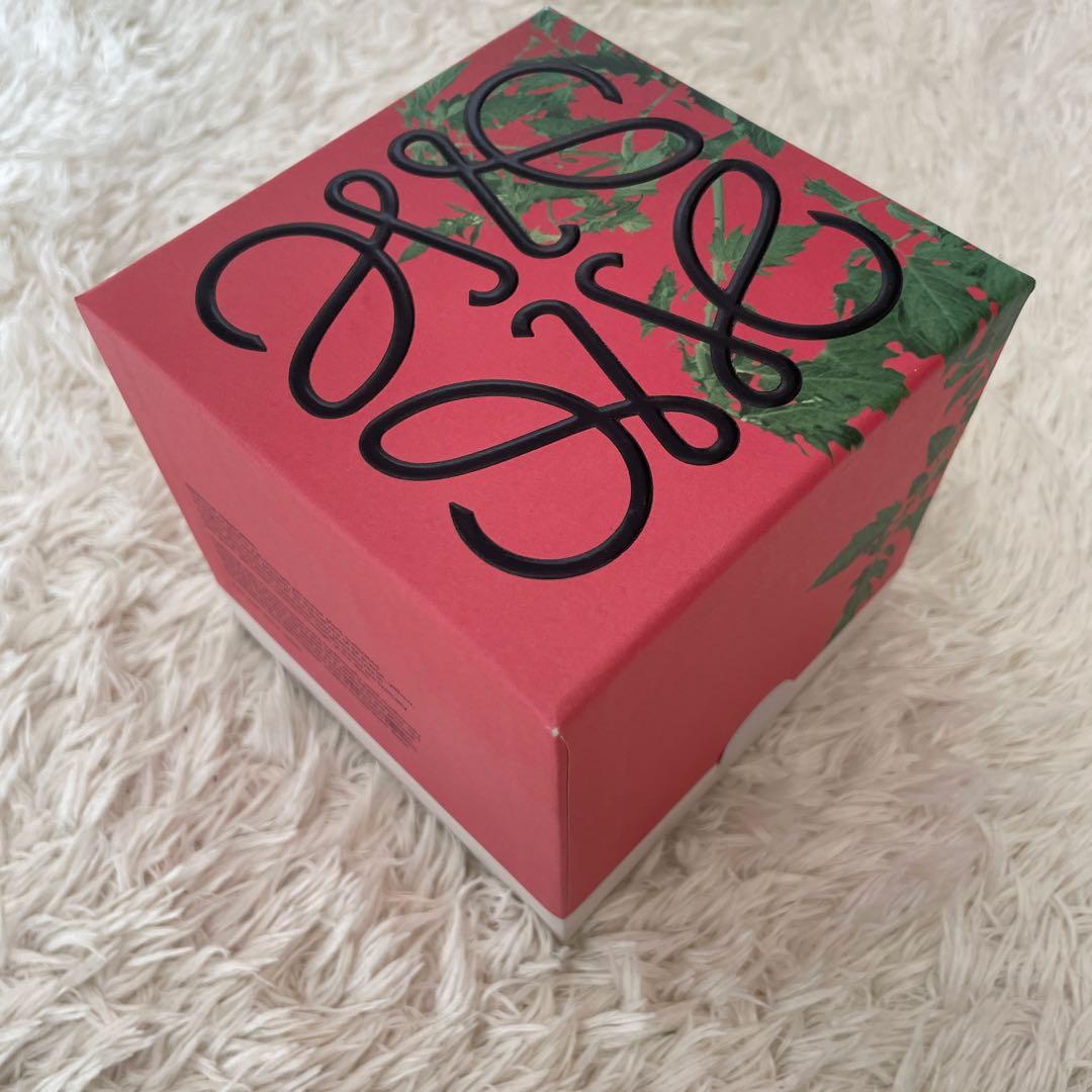 新品　LOEWE レッドトマトリーフ　キャンドル　赤