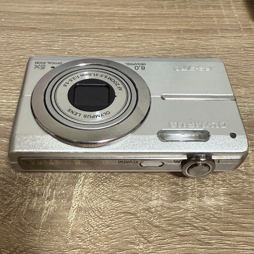 オリンパス OLYMPUS デジカメ FE-370 シルバー