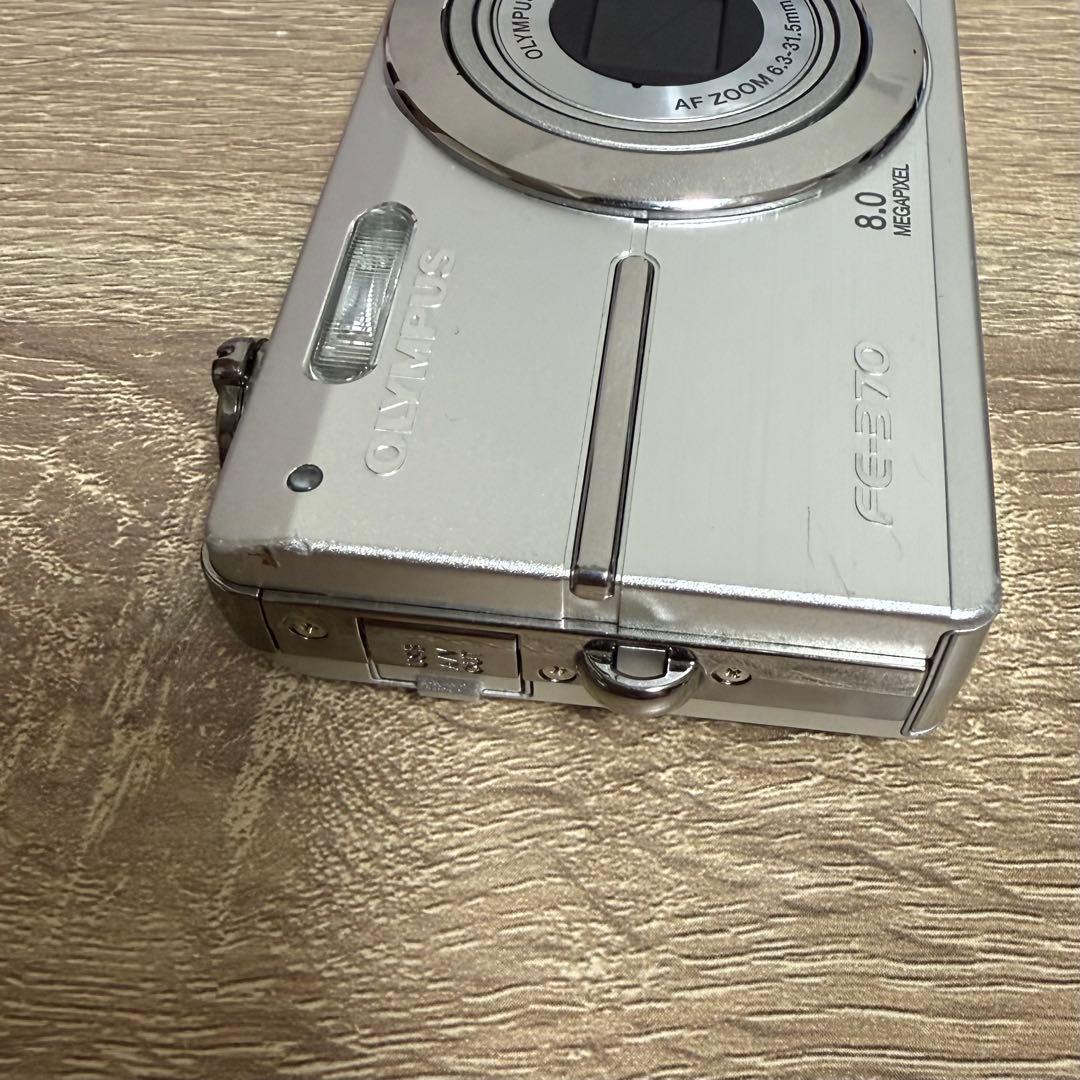 オリンパス OLYMPUS デジカメ FE-370 シルバー