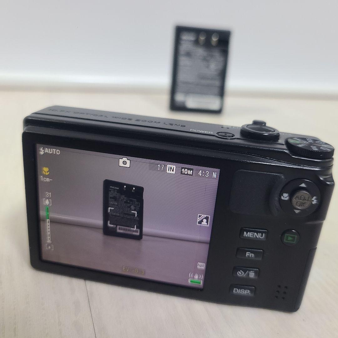 RICOH CX5 コンパクトデジタルカメラ バッテリー 充電器付　デジカメ