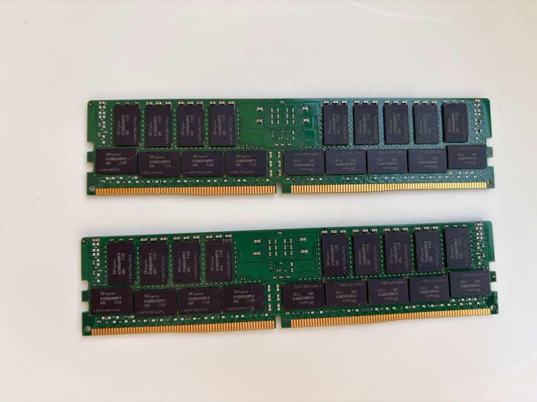 メモリ64GB DDR4 32GB PC4-2400T-RB1-11