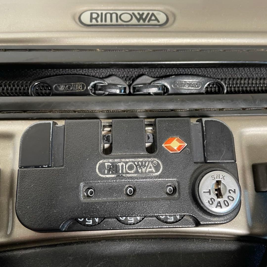 美品　RIMOWA ビジネストローリー　23L 機内持ち込み可　2輪　キャリー
