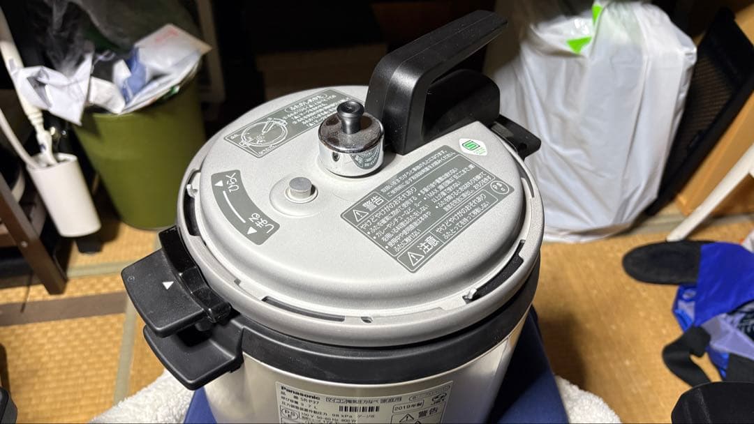 【極美品】パナソニック 電気圧力なべ SR-P37 動作確認済み
