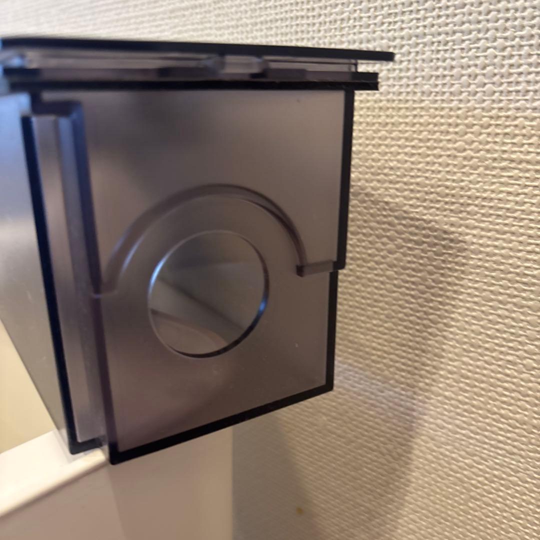 【美品】BRUNO ゴミ箱型フローリングクリーナー ホワイト　ブルーノ